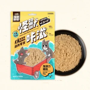 Litomon 怪獸部落 怪獸咔滋 凍乾鬼頭刀雞鬆 貓狗小食 40g