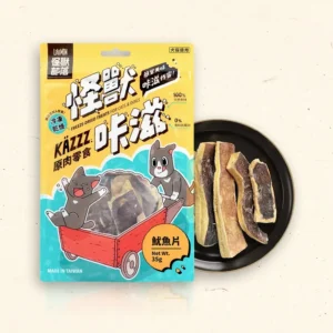 Litomon 怪獸部落 怪獸咔滋 凍乾魷魚片 貓狗小食 35g