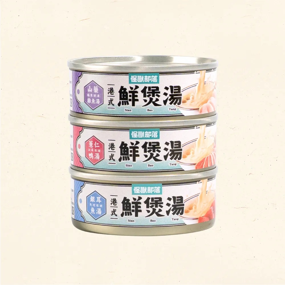 Litomon 怪獸部落 港式鮮煲湯 80g(貓犬適用)