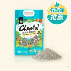 Litomon 怪獸部落 費洛蒙快樂貓砂 礦物砂 4kg 原箱 4 包裝