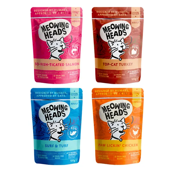 Meowing Heads 無穀物全營養主食貓濕包