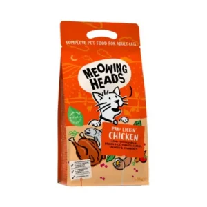 Meowing Heads Paw Lickin' Chicken 雞肉魚肉成貓乾糧