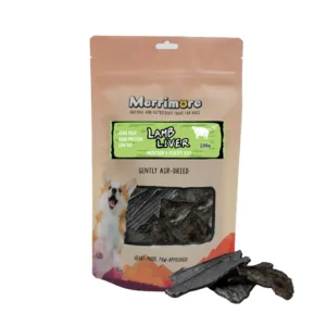 Merrimore 風乾羊肝脆片 狗小食 100g