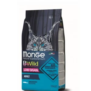 Monge B-Wild 低穀物野生系列 鯷魚 成貓乾糧