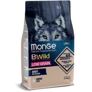 Monge B-Wild 低穀物鵝肉成犬糧