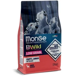 Monge B-Wild 低穀物鹿肉幼犬糧