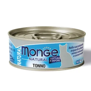 Monge 天然貓罐頭 大西洋吞拿魚 成貓濕糧 80g