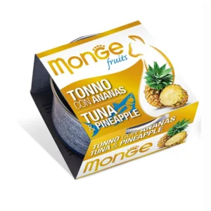 Monge 天然貓罐頭 吞拿魚配菠蘿 成貓濕糧 80g