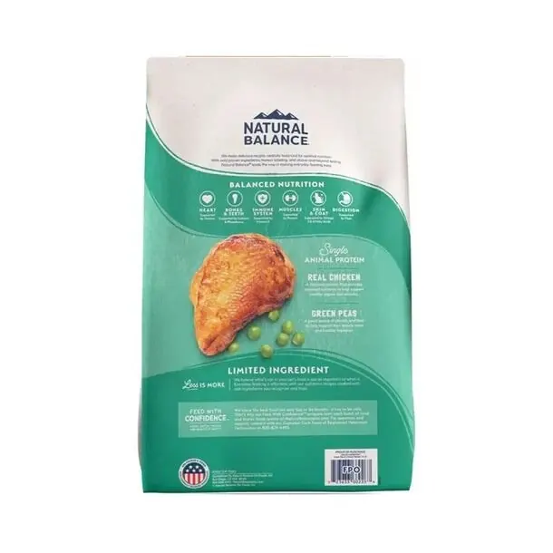 Natural Balance L.I.D. 單一蛋白無穀物 雞肉 成貓乾糧