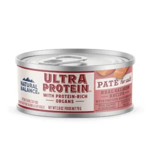 Natural Balance Ultra Protein 頂級系列 無穀物三文魚肉醬 貓主食罐 2.8oz x24罐