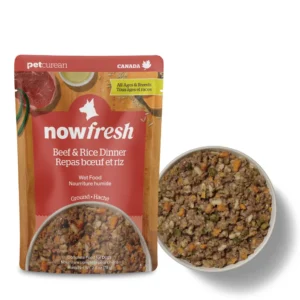 NOW FRESH! 全犬期牛肉糙米濕包 2.8oz