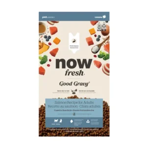 NOW FRESH Good Gravy 無穀物骨湯外層 三文魚 成貓乾糧