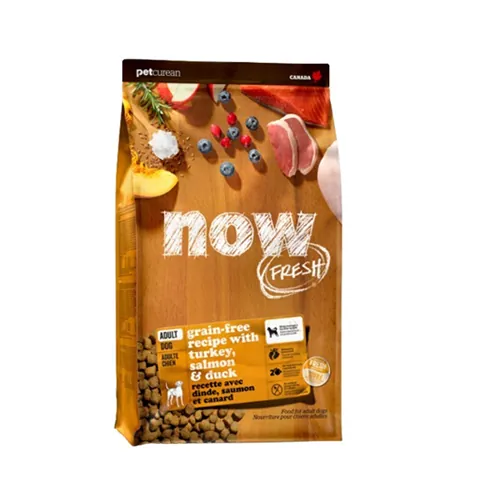 NOW FRESH! 無穀物全犬種成犬乾糧(火雞、三文魚、鴨肉)