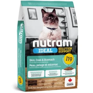 Nutram 紐頓 I19 Ideal Solution Support 雞肉及三文魚 皮膚腸胃敏感 成貓乾糧