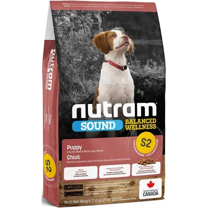 Nutram 紐頓 S2 Sound Balanced Wellness 雞肉三文魚 幼犬糧