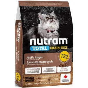 Nutram 紐頓 T22 Total Grain-Free 無穀無薯 雞肉及火雞 全貓期乾糧