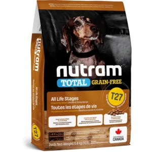 Nutram 紐頓 T27 Total Grain-Free 雞肉火雞無穀無薯 小型犬全犬糧（細粒）