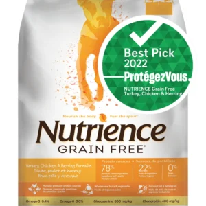 Nutrience Grain Free 無穀物火雞雞肉鯡魚全犬糧