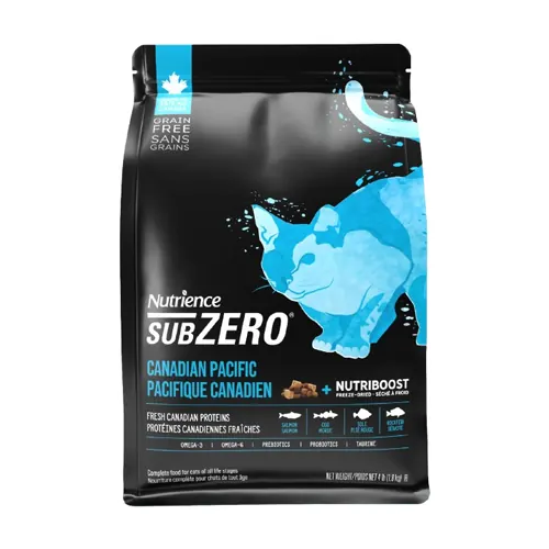 Nutrience SubZero 無穀物 太平洋七種魚 凍乾全貓乾糧