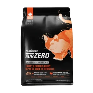 Nutrience SubZero 單一蛋白 火雞南瓜 凍乾全貓乾糧