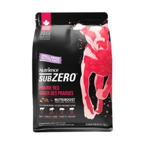 Nutrience SubZero Prairie Red 凍乾無穀物牛肉紅肉小型成犬糧