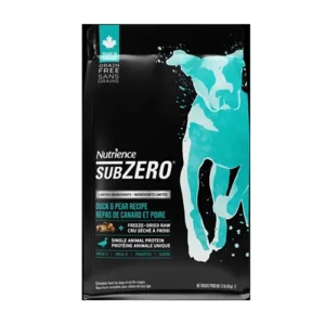 Nutrience SubZero 單一蛋白無穀物鴨肉梨全犬糧
