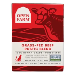 Open Farm Grass-Fed Beef Rustic Blend 草飼牛鄉村燉肉 貓濕糧 5.5oz
