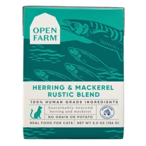 Open Farm Herring & Mackerel Rustic Blend 鯡魚鯖魚鄉村燉肉 貓濕糧 5.5oz