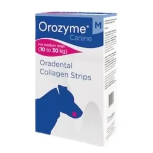 Orozyme 科盾 骨膠原潔牙條 中型犬 狗小食 12條