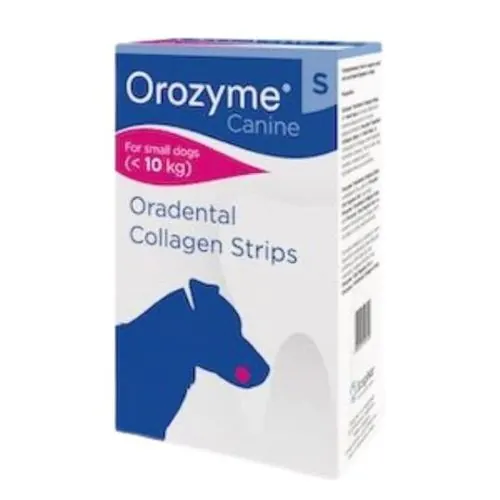 Orozyme 科盾 骨膠原潔牙條 小型犬 狗小食 24條