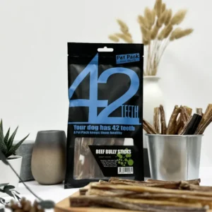 Pet Pack 風乾牛仔筋條 狗小食 8條裝