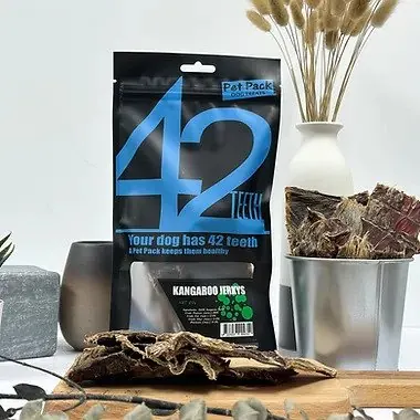 Pet Pack 風乾袋鼠肉乾 狗小食 80g
