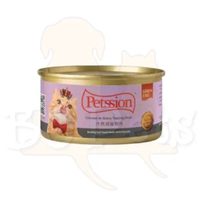 Petssion 比心 汁煮滑雞鴨肉 貓主食罐頭 80g（24罐）