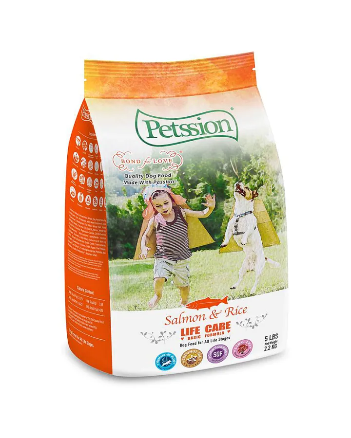 Petssion 比心 Life Care 三文魚糙米全犬期狗糧