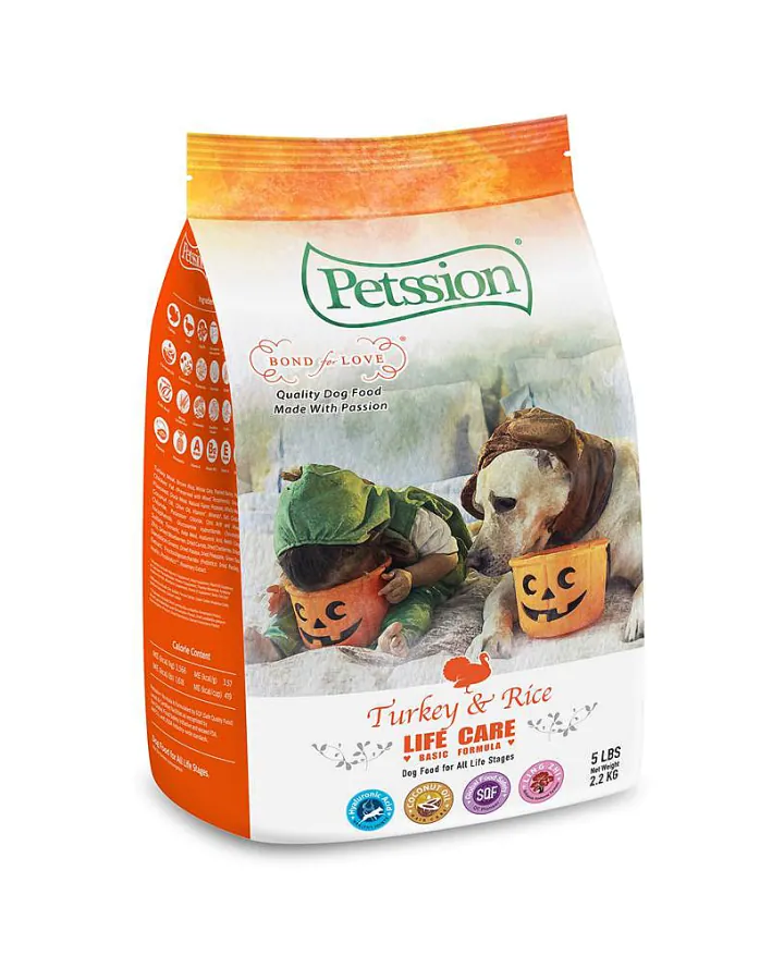 Petssion 比心 Life Care 火雞糙米全犬期狗糧