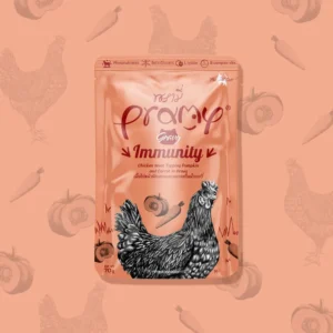 Pramy 功能性貓濕包 肉汁系列 雞肉南瓜胡蘿蔔 免疫支援 70g