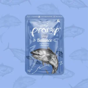 Pramy 功能性貓濕包 肉汁系列 白肉吞拿魚 均衡營養 70g x 12包
