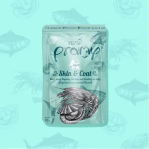 Pramy 功能性貓濕包 啫喱系列 吞拿魚蝦扇貝 健膚美毛
