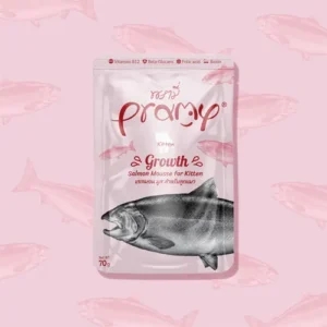 Pramy 功能性貓濕包 慕絲系列 三文魚 幼貓