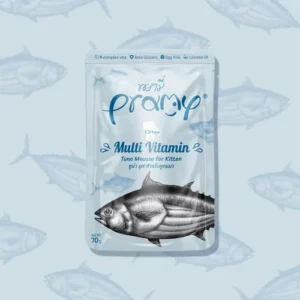 Pramy 功能性貓濕包 慕絲系列 白肉吞拿魚 幼貓 多種維生素