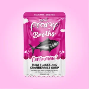 Pramy 營養湯包 吞拿魚清湯 蔓越莓 貓用 40g
