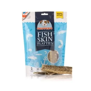 Skipper's Fish Skin Flatties 鱈魚皮脆片 狗小食
