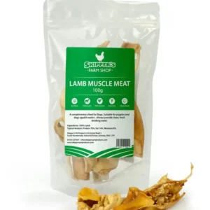 Skipper's 風乾羊肌肉條 耐咬狗小食 100g