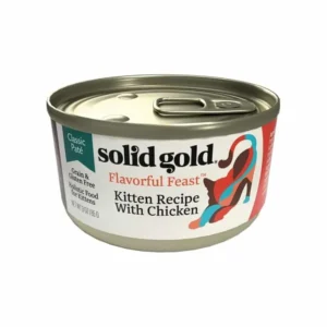 Solid Gold 素力高 無穀物 雞肉吞拿魚 幼貓罐頭 3oz