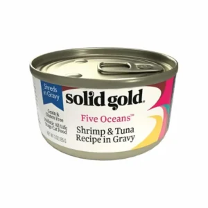 Solid Gold 素力高 無穀物 蝦吞拿魚 貓罐頭 3oz