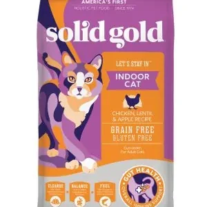 Solid Gold 素力高 Let's Stay In 無穀物 雞肉室內成貓乾糧