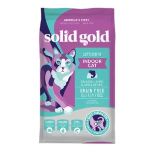 Solid Gold 素力高 Let's Stay In 無穀物 三文魚室內成貓乾糧