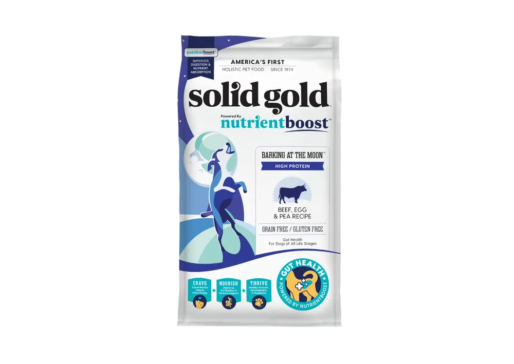 Solid Gold 素力高 NutrientBoost Barking at the Moon 無穀物牛肉乾狗糧