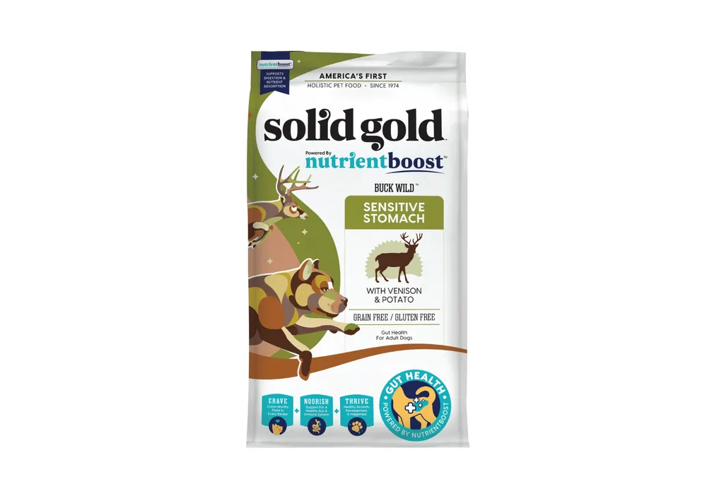 Solid Gold 素力高 NutrientBoost Buck Wild 無穀物鹿肉乾狗糧
