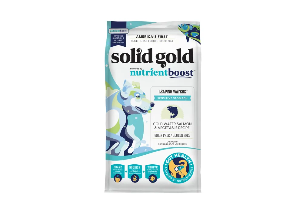 Solid Gold 素力高 NutrientBoost Leaping Waters 無穀物三文魚乾狗糧